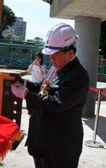 第二院區上樑典禮~祈求工程圓滿順利(相關圖片)