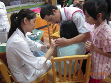 『校園季節流感疫苗』完美達陣了(相關圖片)