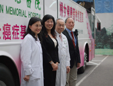 偏鄉有愛  婦癌有救--亞東醫院乳攝車初期營運成果分享(相關圖片)