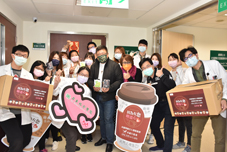 防疫中送暖  鼓勵最前線(相關圖片)