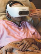科技療癒力  台灣安寧病房首創VR體驗森林療癒(相關圖片)