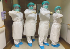 COVID-19疫情心路歷程(相關圖片)