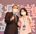 第九屆新北市醫療貢獻獎-醫事教育研究獎 -正面力量回饋  感謝相挺呼吸治療室的夥伴們(相關圖片)