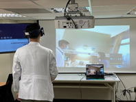 從VR虛擬實境眼鏡教學「病人自主權利法」到AI智慧鏡頭輔助教師培育(相關圖片)