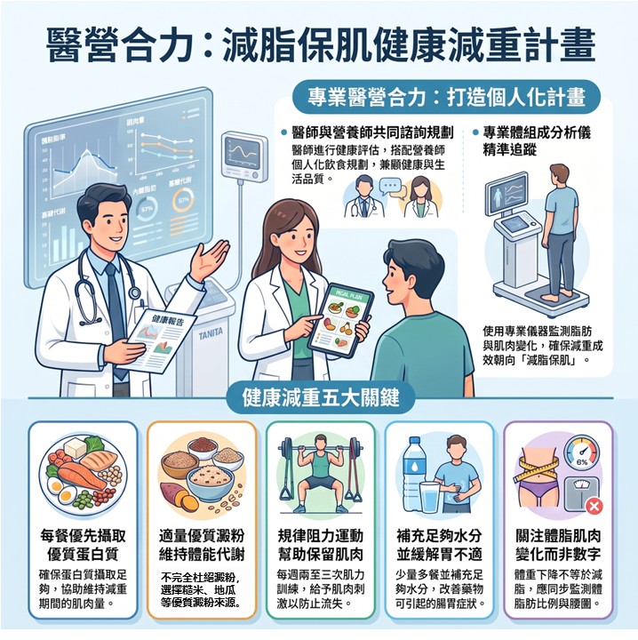 猛健樂減重不掉肌！營養師的5招保肌減脂法(相關圖片)