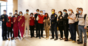 新冠肺炎社區大流行下的3H照護模式(相關圖片)