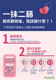 人類乳突病毒(HPV)檢測試辦計畫說明(相關圖片)