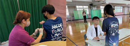 守護青春不分男女    亞東疫苗隊前進校園，守護健康(相關圖片)