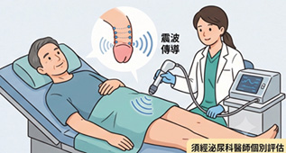 勃起功能障礙怎麼改善？  男性健康評估與低能量震波治療(相關圖片)