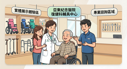 出院復健不煩惱 輔具中心一站搞定(相關圖片)