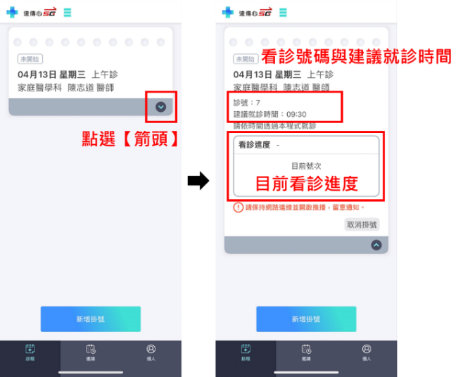 【遠距門診掛號】流程及服務說明