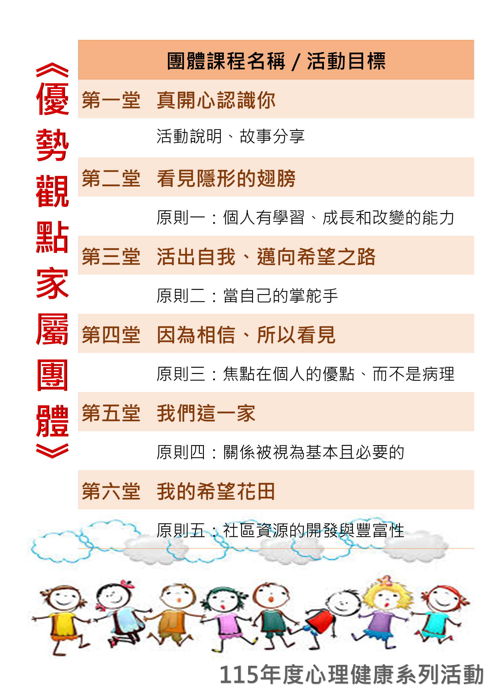 優 勢 觀 點 酒 癮 家 屬 團 體