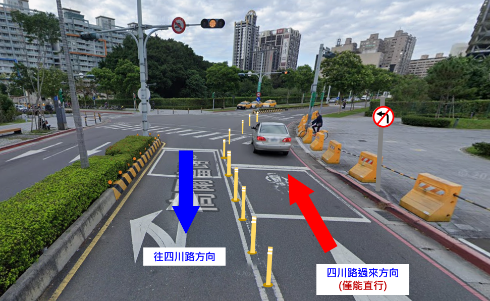 【交通訊息】台電通知，6/24起高爾富路地下管路施工，來院、離院行車動線調整說明